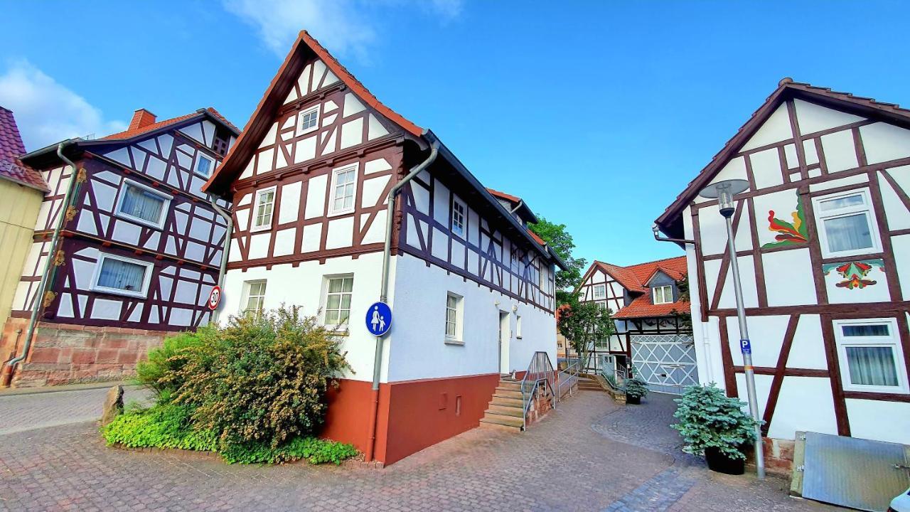Zur Krone - Ferienhaus 2 Widdershausen Kültér fotó